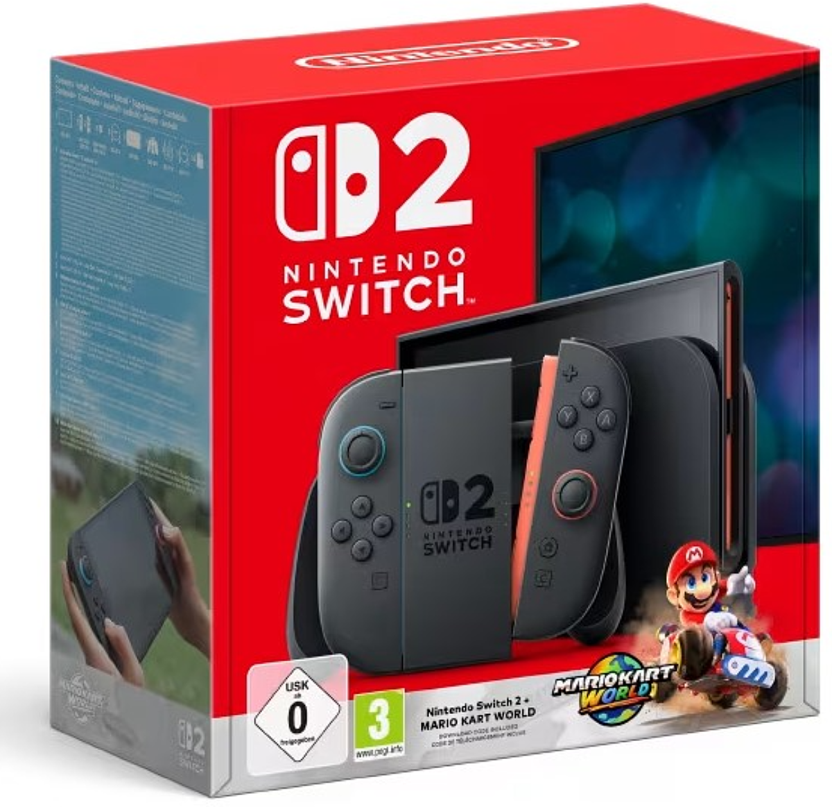 Pack Console Nintendo Switch 2 + le jeu Mario Kart World sur Nintendo Switch (NINTENDO SWITCH 2)