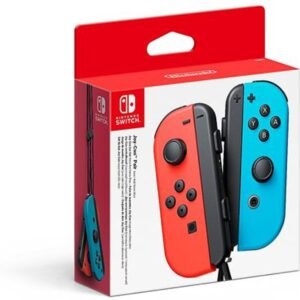 paire de manettes Joy-Con gauche bleue néon & droite rouge néon (SWITCH)