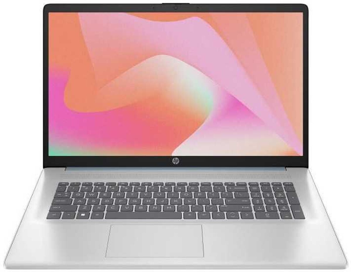 PC Portable HP 17-cn3056nf / 17.3" HD+ / Intel Celeron N100 / 4 Go RAM / 128 Go eMMC / Windows 11 Mode S