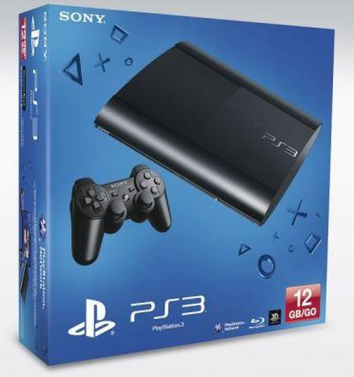 Console playstation 3 (12 Go) noire (PS3)