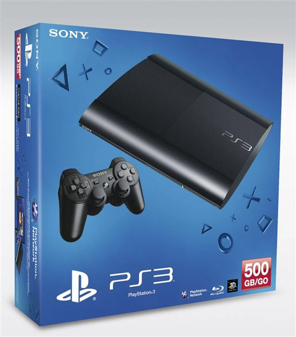 Console playstation 3 (500 Go) noire (PS3)