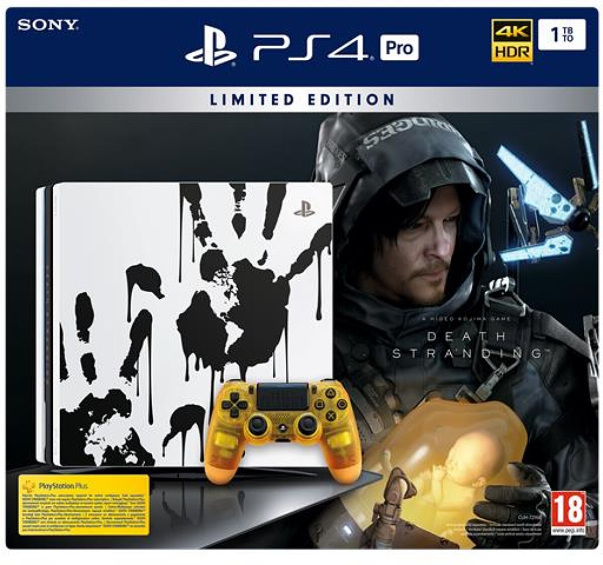 PS4 PRO 1 Tb G + death stranding - Édition Spéciale Death Stranding (PS4)
