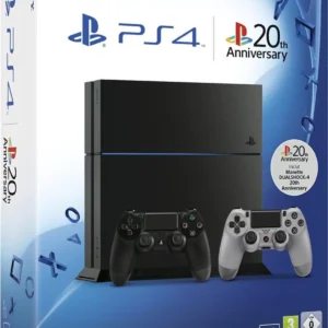 pack console Playstation 4 (1To) & seconde manette DualShock 4 - Édition 20ème Anniversaire (PS4)