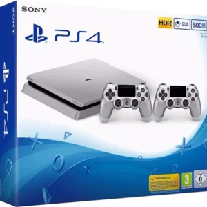 pack console Playstation 4 (500Go) & 2eme manette DualShock 4 - Silver (PS4)