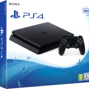 PS4 SLIM 500Go E Noire + Qui es-tu ? (à télécharger) (PS4)