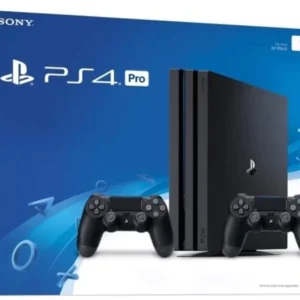 PS4 PRO B 1To Noire + 2eme manette Dualshock 4 noire + Qui es-tu ? (à télécharger) (PS4)