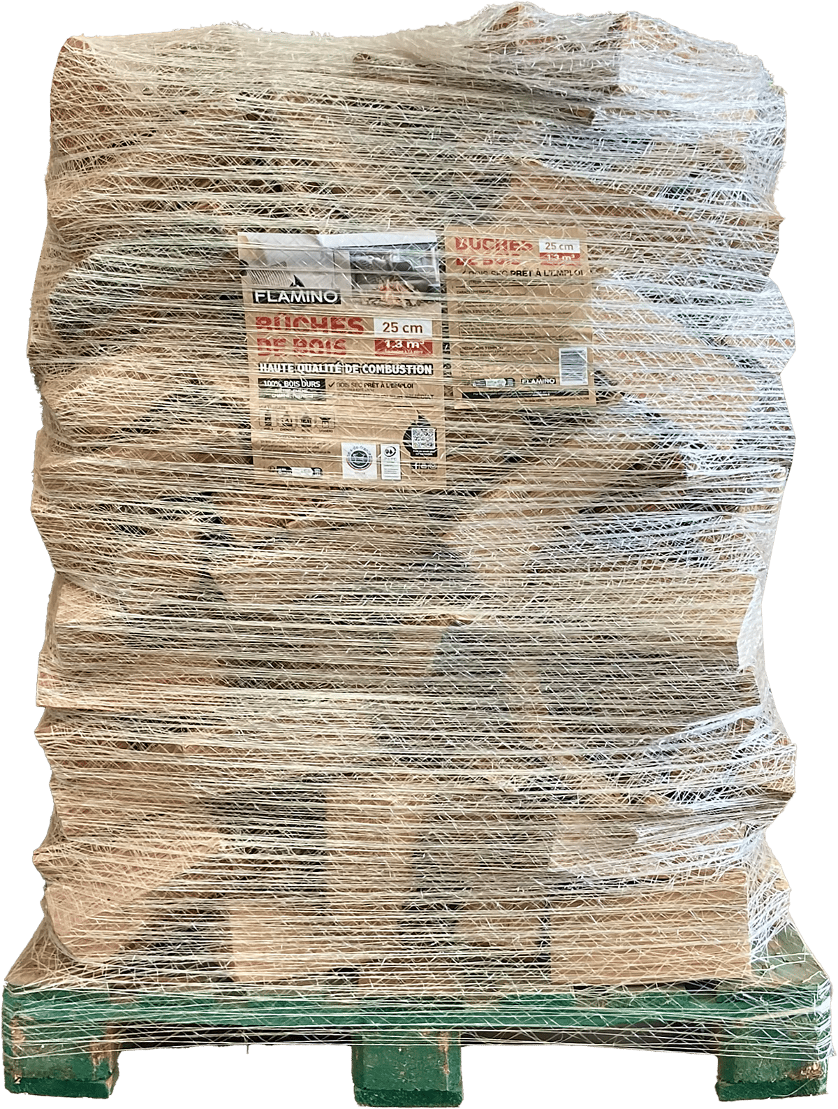 Ballot 2 m3 bûches 50 cm FLAMINO
