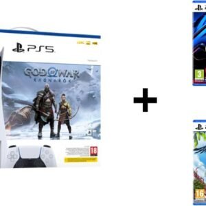 Pack PS5 Standard God of War : Ragnarök + Horizon Forbidden West (PS5) + Gran Turismo 7 (PS5)