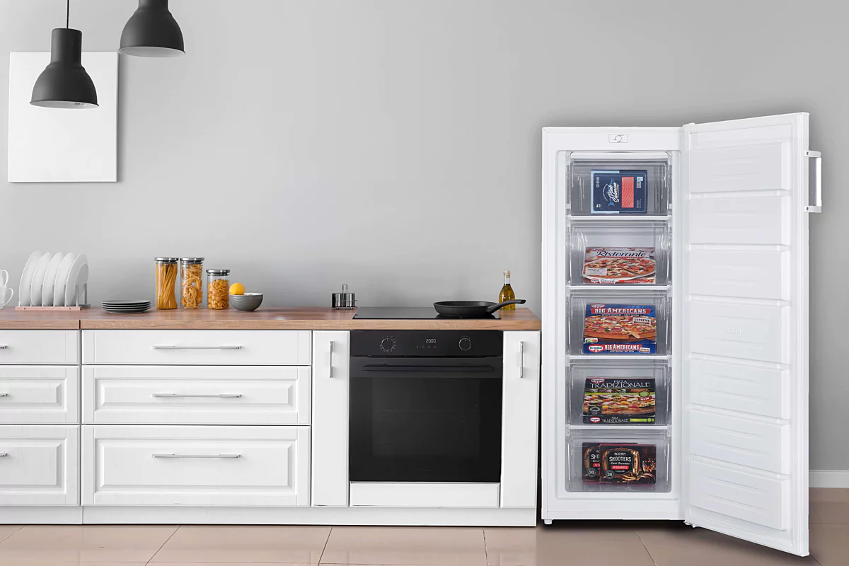 Schneider SCCA163-WE - Congélateur armoire 168L Blanc – Image 2