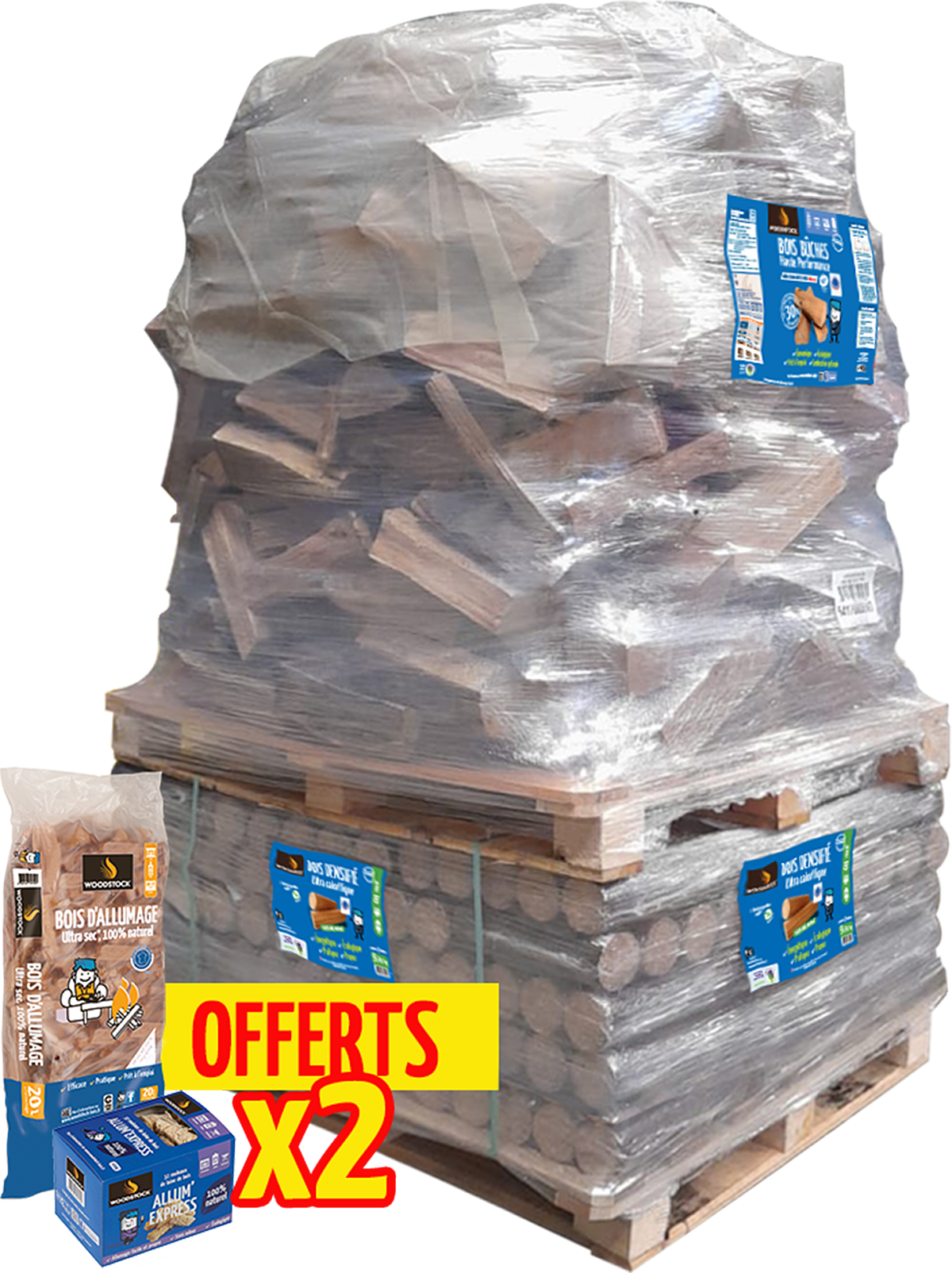 Lot de 3 packs découverte woodstock