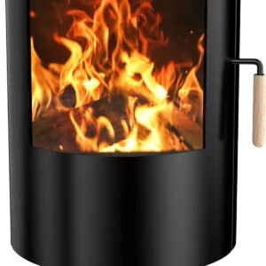 Poêle à Bois Oscar avec Pied 8,2 kW Sannover