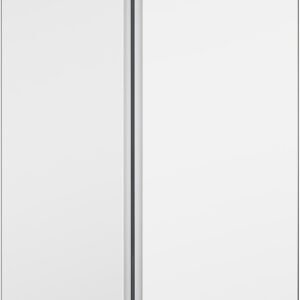 Bomann 7344 frigo américain Pose libre 442 L E Blanc