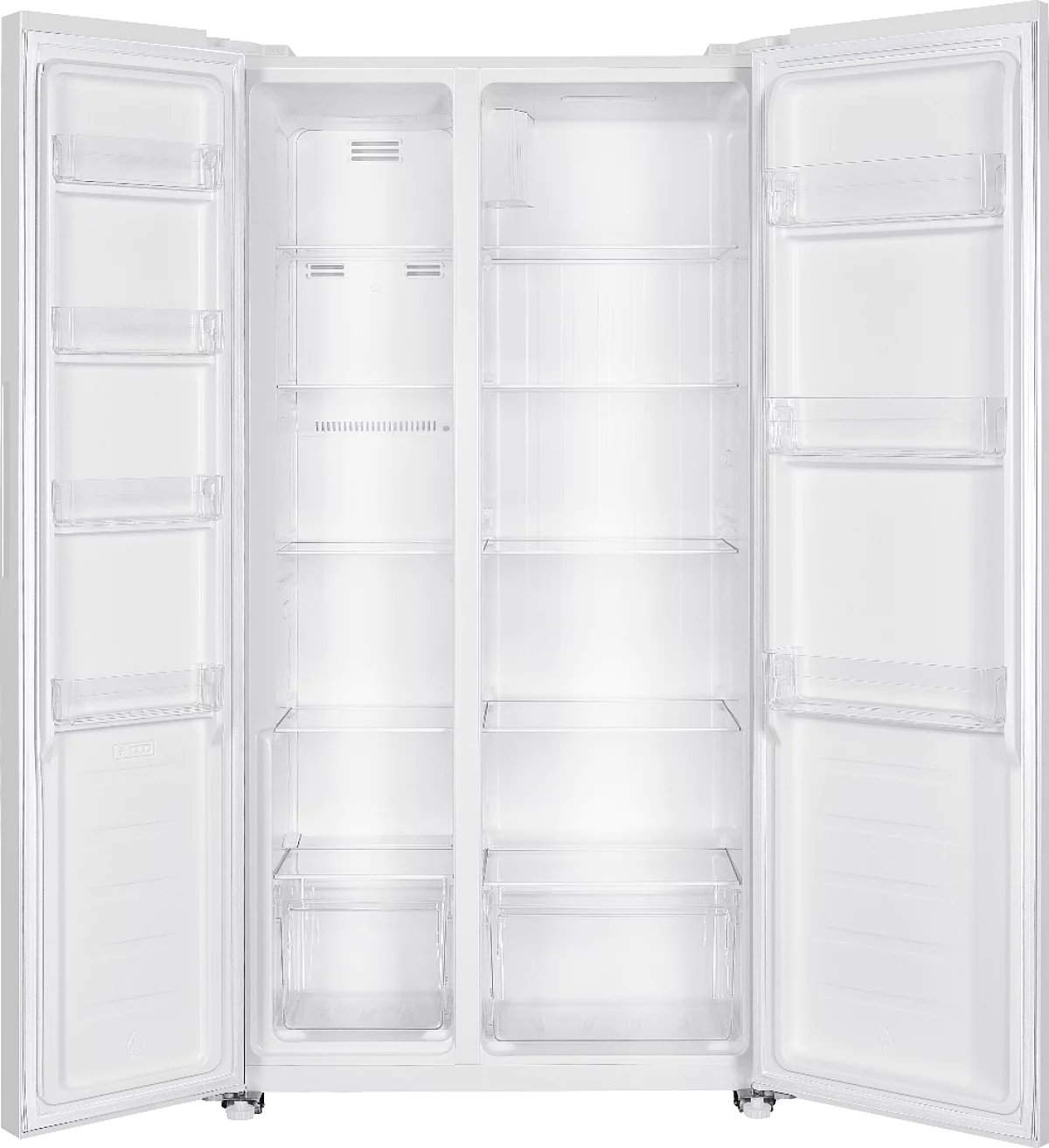 Bomann 7344 frigo américain Pose libre 442 L E Blanc – Image 2