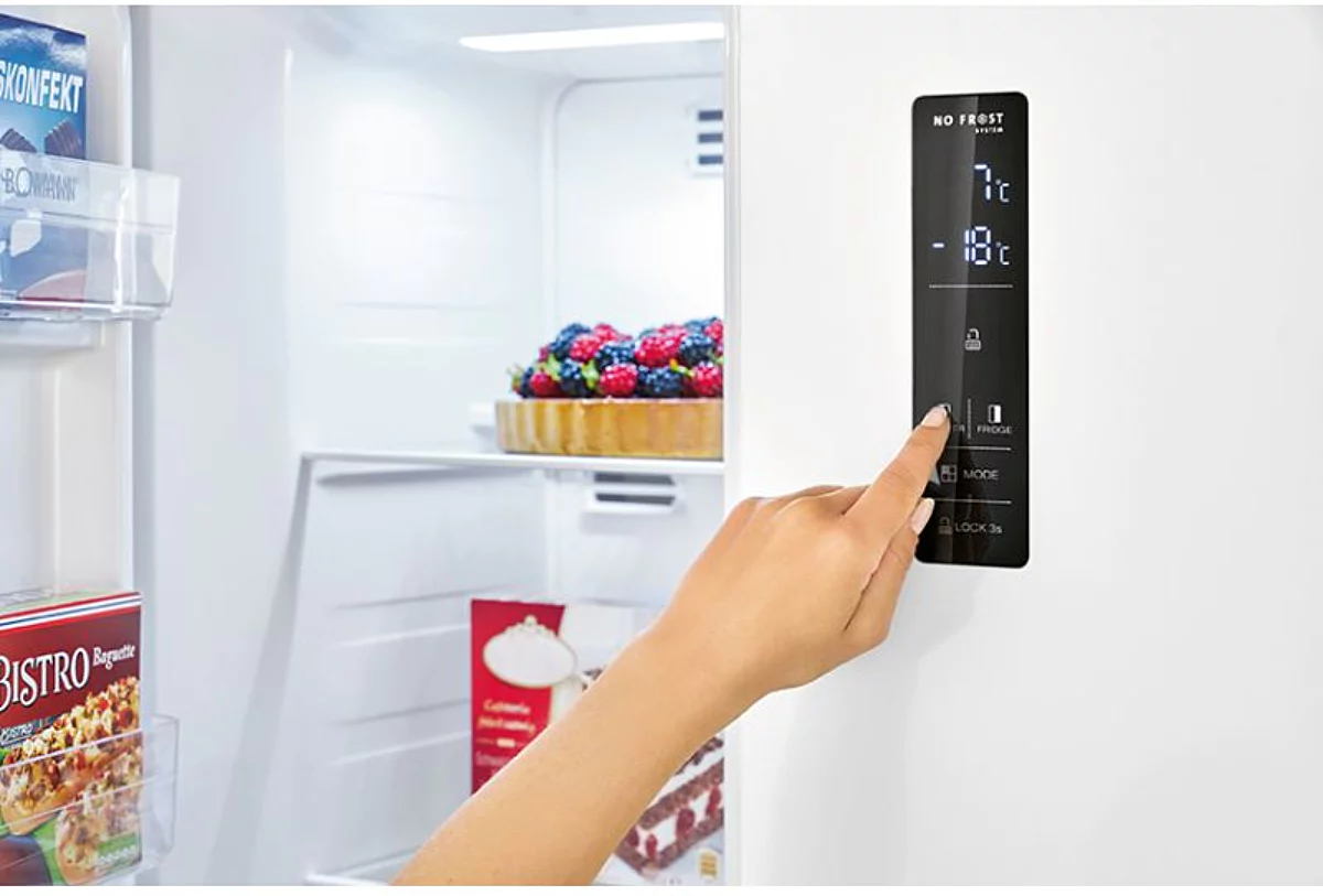 Bomann 7344 frigo américain Pose libre 442 L E Blanc – Image 4