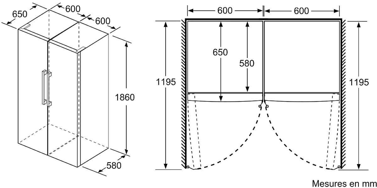 Bosch Serie 4 GSN36VLEP congélateur Congélateur vertical Pose libre 242 L Acier inoxydable – Image 4