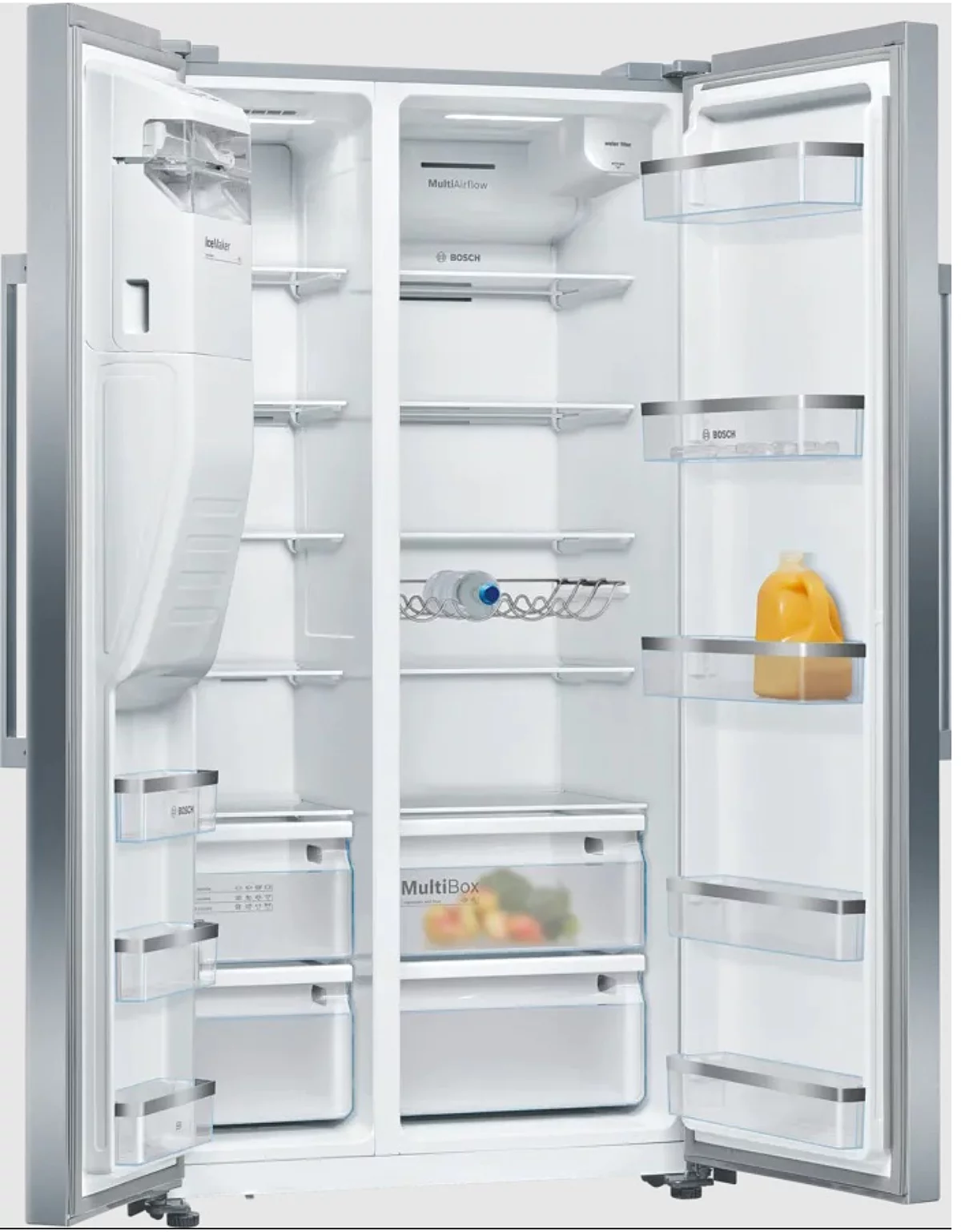 Réfrigérateur américain 91cm 562l nofrost série 6 - KAD93AIDP - bosch – Image 2