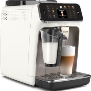 PHILIPS 5500 EP5545/70 Machine à expresso automatique, 1,8 l, 15 bar, blanc