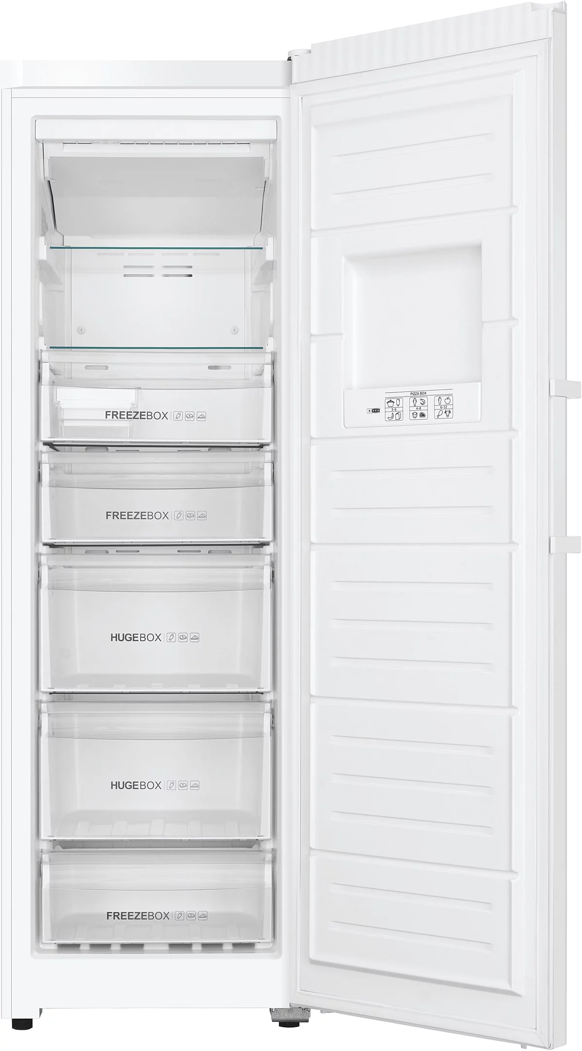 Haier H2F-255WSAA Congélateur vertical Pose libre 262 L Blanc – Image 3