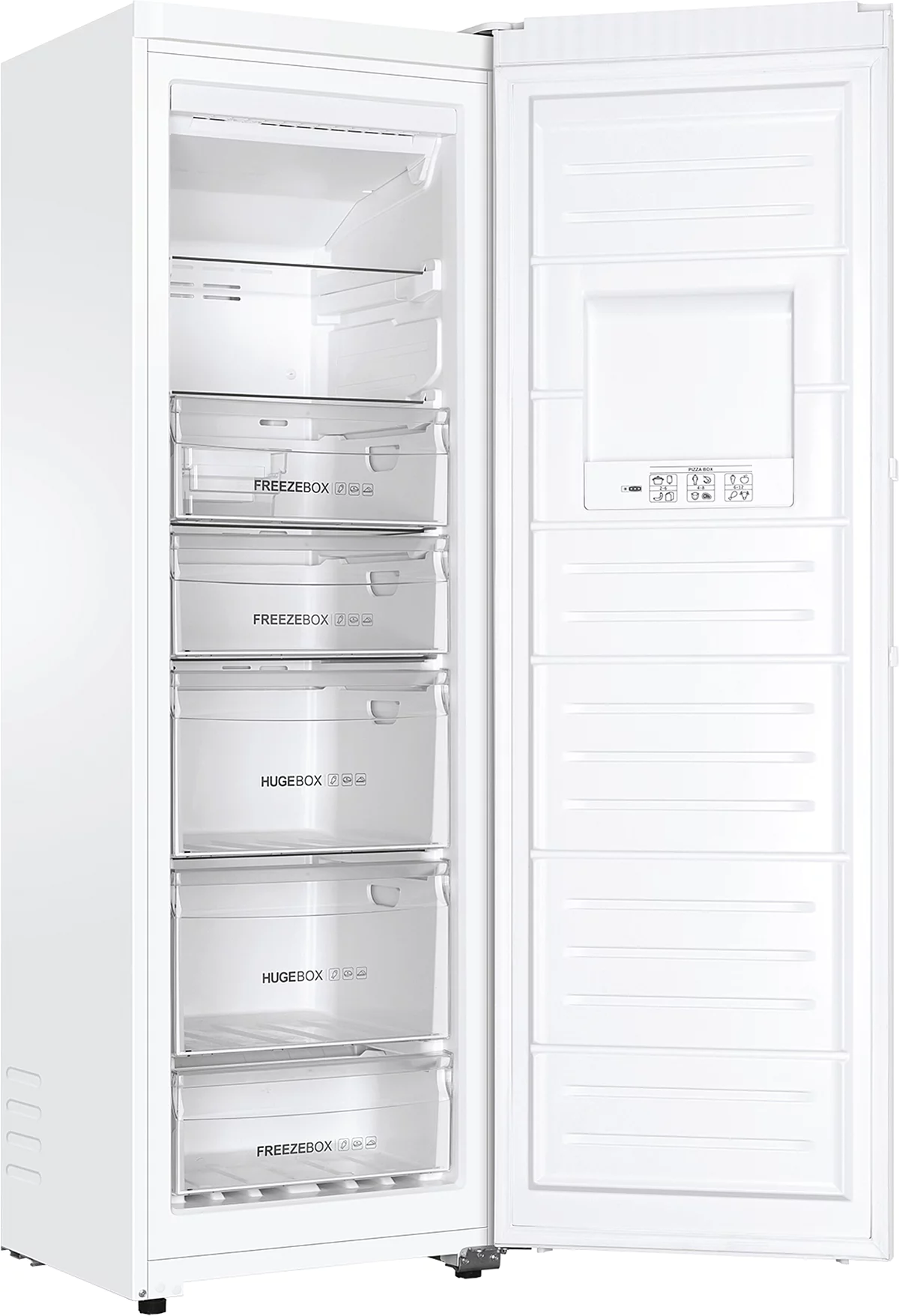 Haier H2F-255WSAA Congélateur vertical Pose libre 262 L Blanc – Image 4