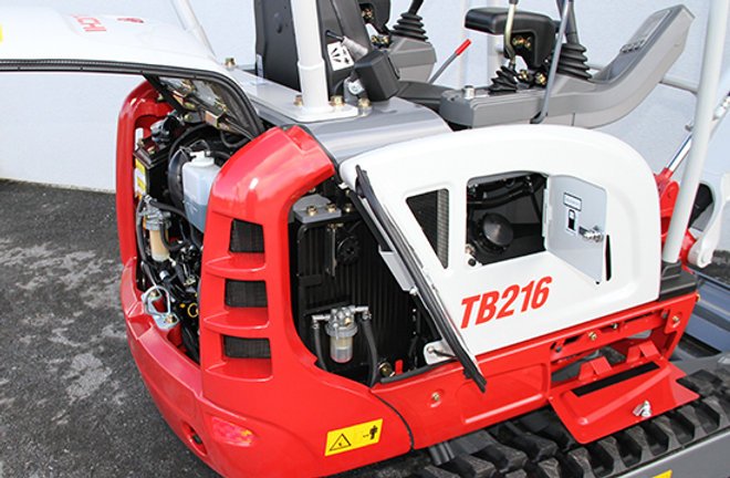 Mini-pelle Takeuchi TB216 – 20h – Image 5