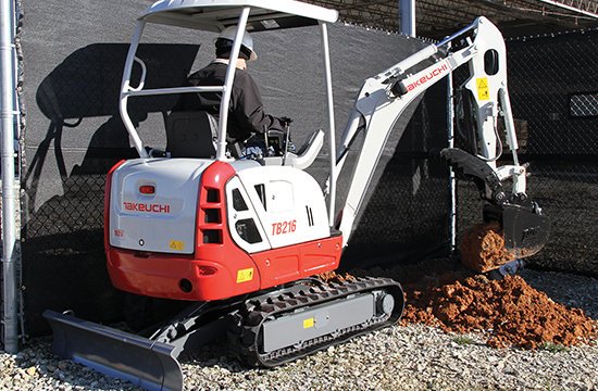 Mini-pelle Takeuchi TB216 – 20h – Image 3
