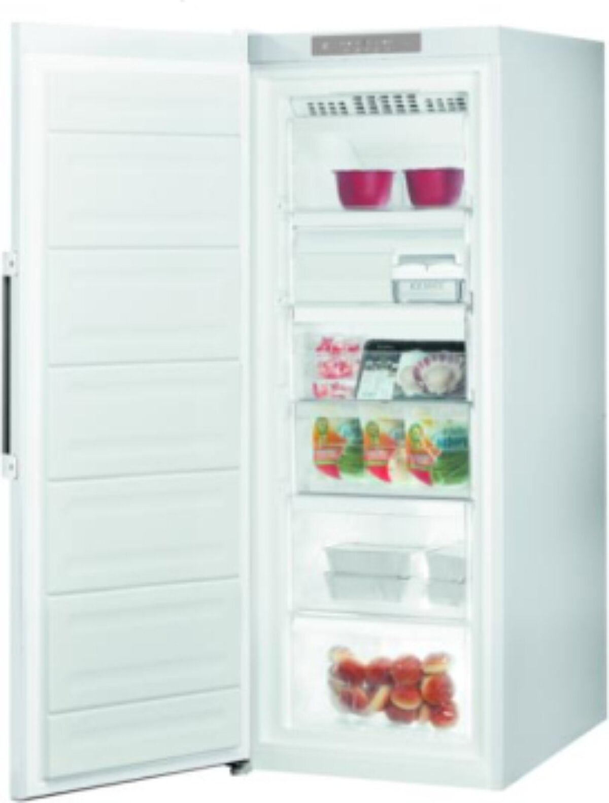 Whirlpool UW6F2YWBIF2 congélateur Congélateur vertical Pose libre 228 L E Blanc