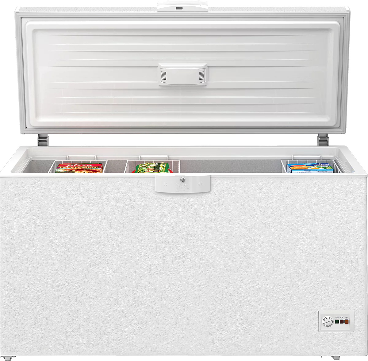 Beko HSM46740 Congélateur coffre Pose libre 451 L E Blanc – Image 2