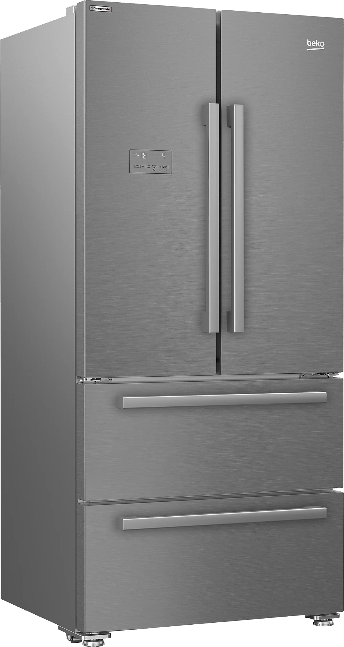 Beko GNE6049XPN frigo américain Pose libre 539 L E Acier inoxydable – Image 4