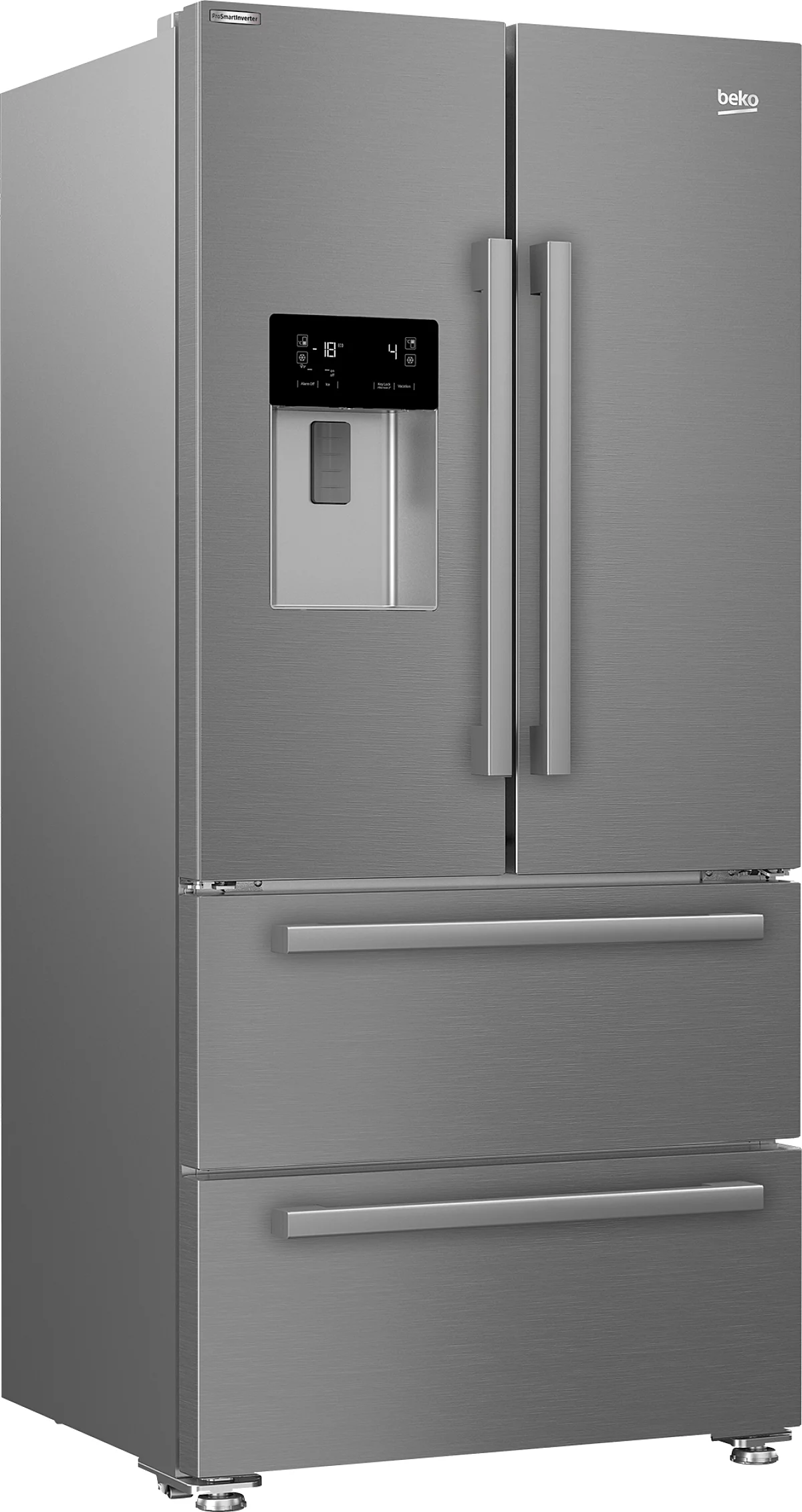 Beko GNE60542DXPN frigo américain Pose libre 539 L E Acier inoxydable – Image 3