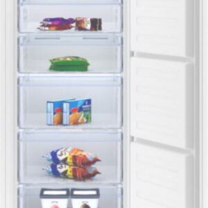 Beko BFNA247E40SN congélateur Congélateur vertical Intégré 220 L E Blanc