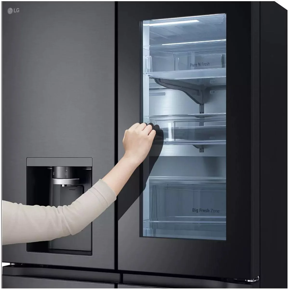 Réfrigérateur américain 91cm 638l ventilé - GMG960EVEE - lg – Image 3