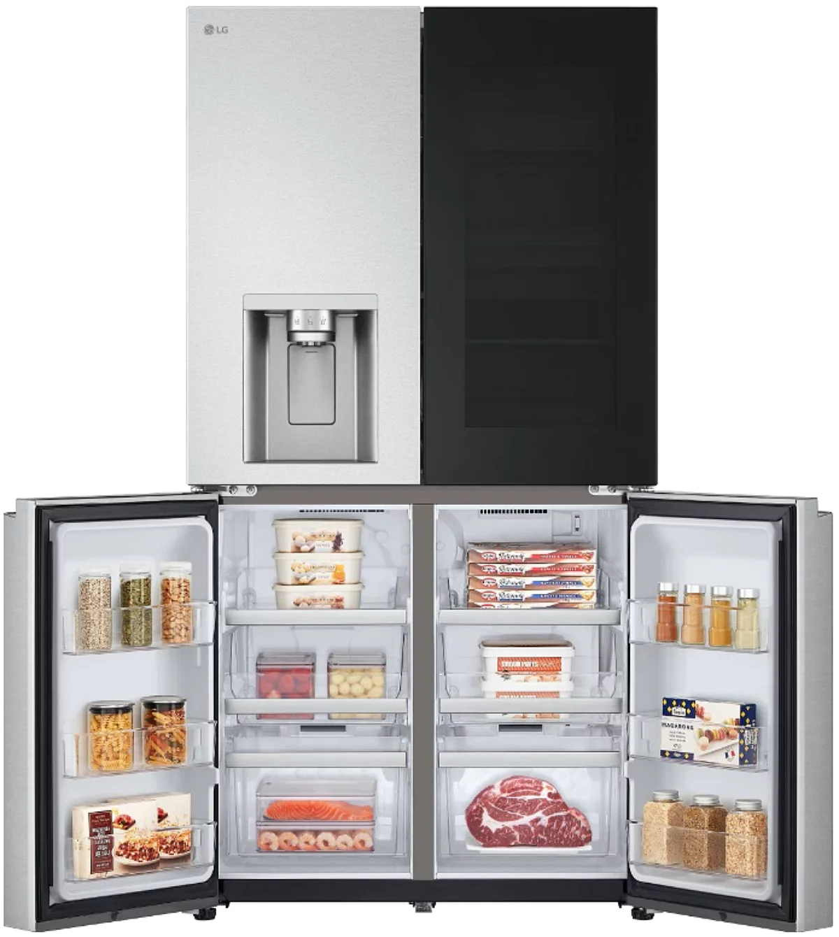 Réfrigérateur américain 92cm 638l nofrost - GMG960MBJE - lg – Image 4