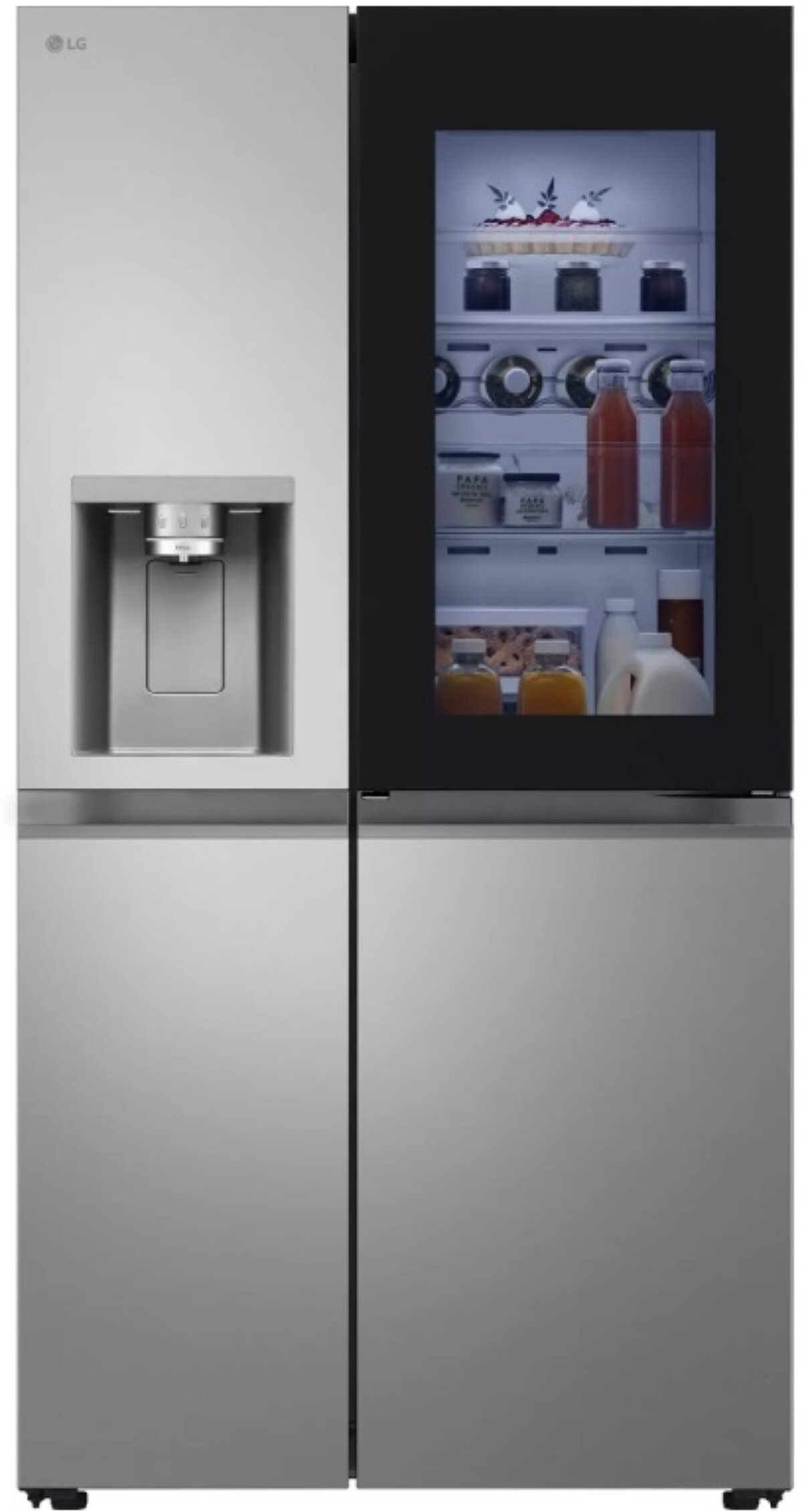 Réfrigérateur Américain LG InstaView Door-in-Door™ GSXE80PYBD 628 L Silencieux 35 dB