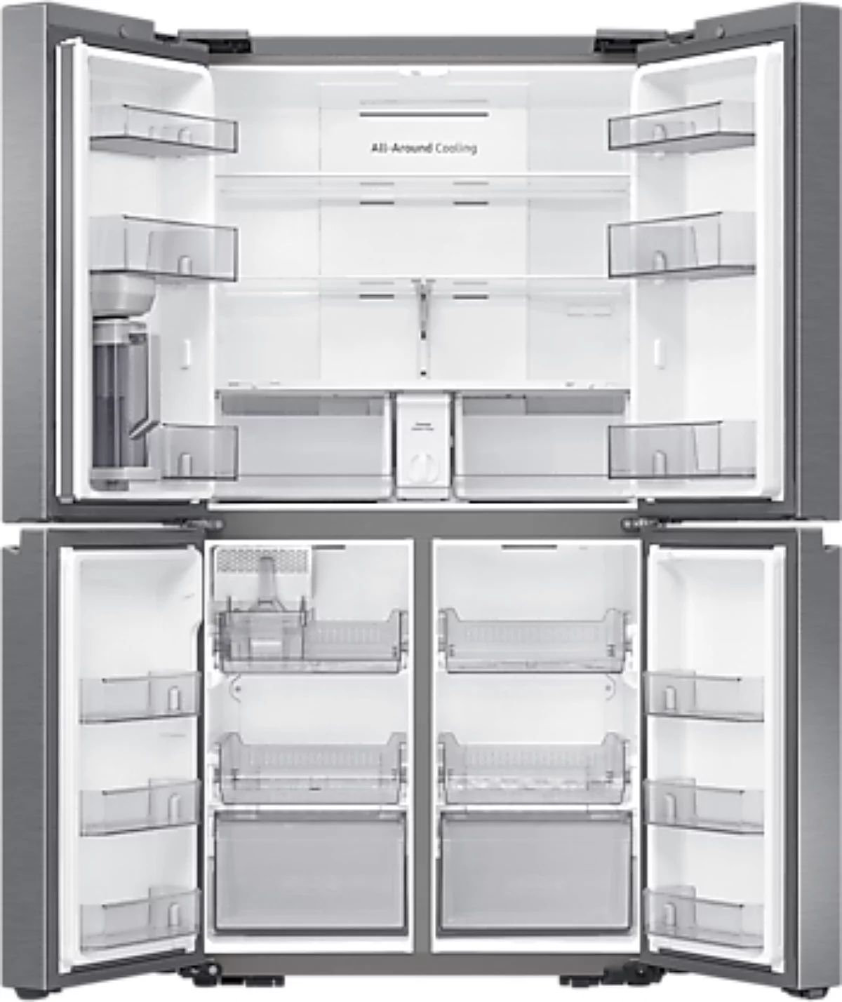 Samsung RF59C701ES9/EF frigo américain Pose libre 649 L E Acier inoxydable – Image 2