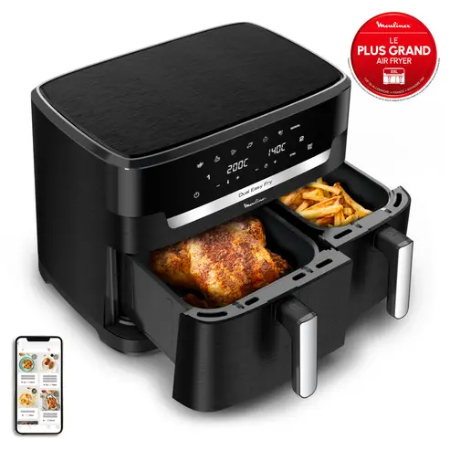 Easy Fry Dual XXL – 11L (Noir) – Image 3