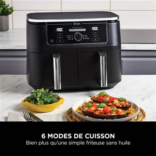 Ninja Foodi MAX Dual Zone AF400EU – Friteuse sans huile 9,5L (2470 W) – Image 3