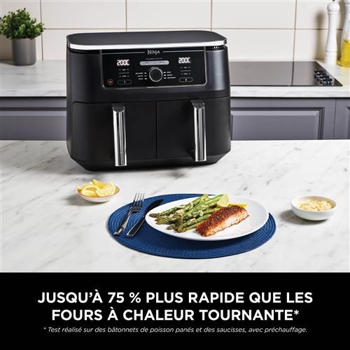 Ninja Foodi MAX Dual Zone AF400EU – Friteuse sans huile 9,5L (2470 W) – Image 5
