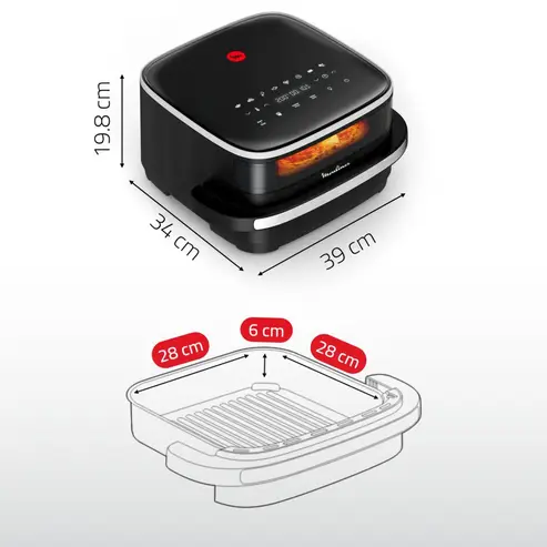 Easy Fry Surface XL – 4L (Noir) – Image 7