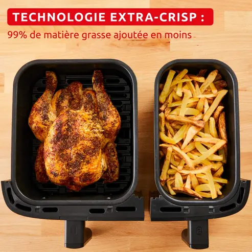 Dual Easy Fry XXL – 10,5L (Édition Ivoire) – Image 4