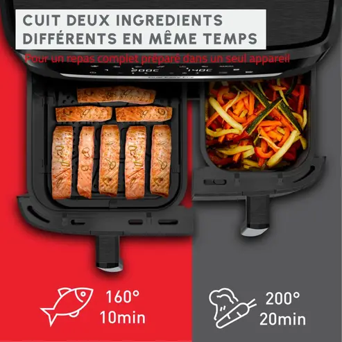 Easy Fry Dual XXL – 11L (Noir) – Image 4