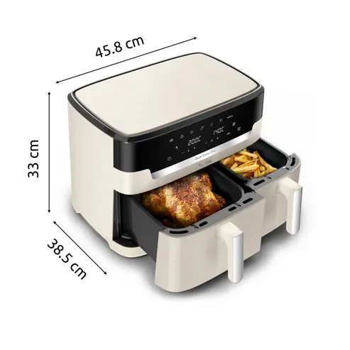 Dual Easy Fry XXL – 10,5L (Édition Ivoire) – Image 6