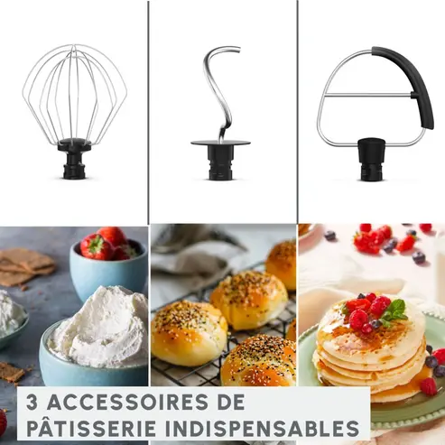 Robot Pâtissier Compact (Vert Clair) – Image 4