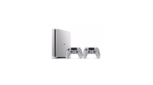 pack console Playstation 4 (500Go) & 2eme manette DualShock 4 - Silver (PS4) – Image 2