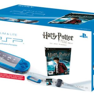 console playstation portable slim & lite 3004 vibrant blue - pack harry potter 6 (PSP)